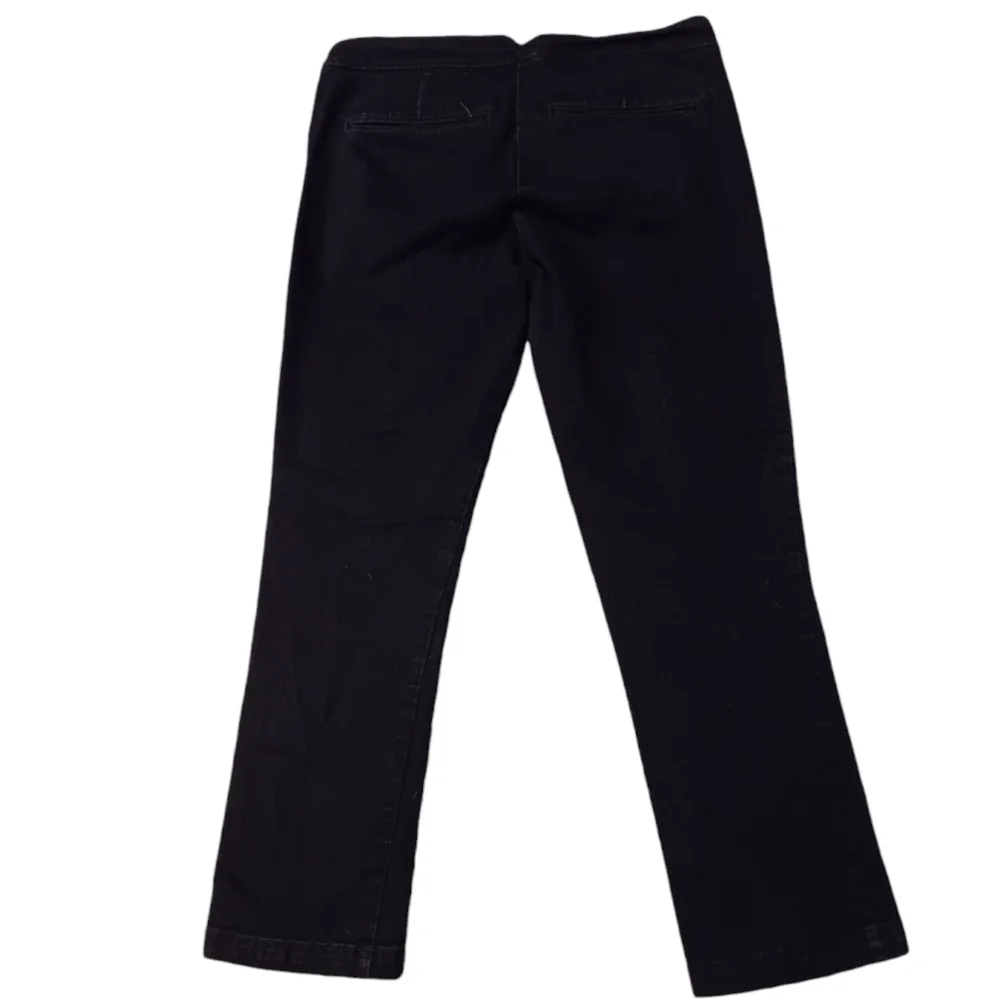 NY&C WOMEN'S SIZE 8 DARK BLUE DENIM LOW RISE SKINNY ANKLE STRETCH JEANS.